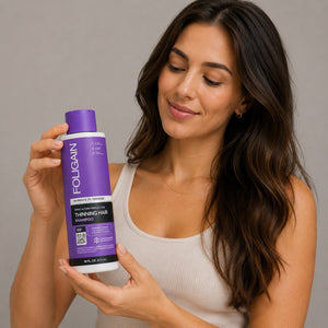 Boost Hair Growth: Discover FOLIGAIN Hair Growth Shampoo + Conditioner Kit for Women