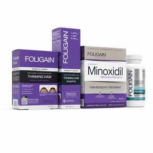 Comprehensive Hair Regrowth Kits for Women with TRIOXIDIL®