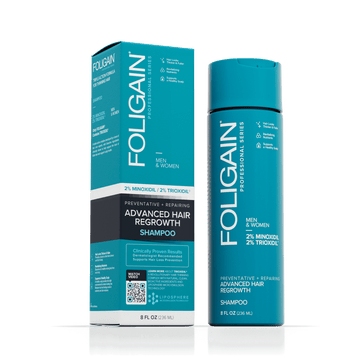 FOLIGAIN® Advanced Hair Regrowth Hair Shampoo Minoxidil 2% + TRIOXIDIL®   2%