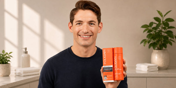 FOLIGAIN® SHAMPOOS AND CONDITIONERS FOR MEN
