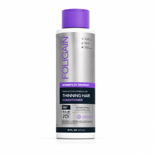 FOLIGAIN® Triple Action Conditioner For Thinning Hair For Women with 2% TRIOXIDIL® 473ml - FOLIGAIN EUROPE