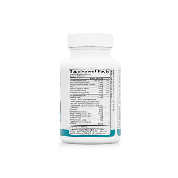 FOLIGAIN TOTAL CARE Supplement for Thinning Hair, Skin & Nails 60 Vegetarian Capsules - FOLIGAIN EUROPE