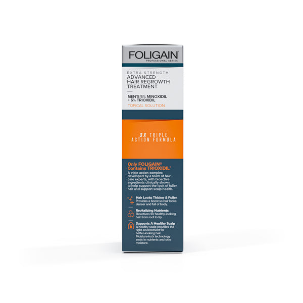 FOLIGAIN Advanced Hair Regrowth For Men Minoxidil 5% + Trioxidil 5% - FOLIGAIN EUROPE