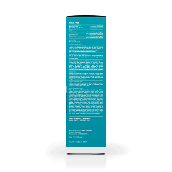FOLIGAIN Advanced Hair Regrowth Hair Shampoo Minoxidil 2% - FOLIGAIN EU
